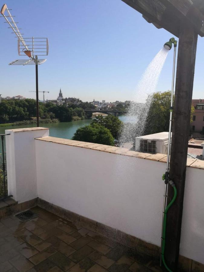 Trianabridgeviews Atico Con Vistas Al Puente De Triana Calle Castilla 38 セビリア エクステリア 写真
